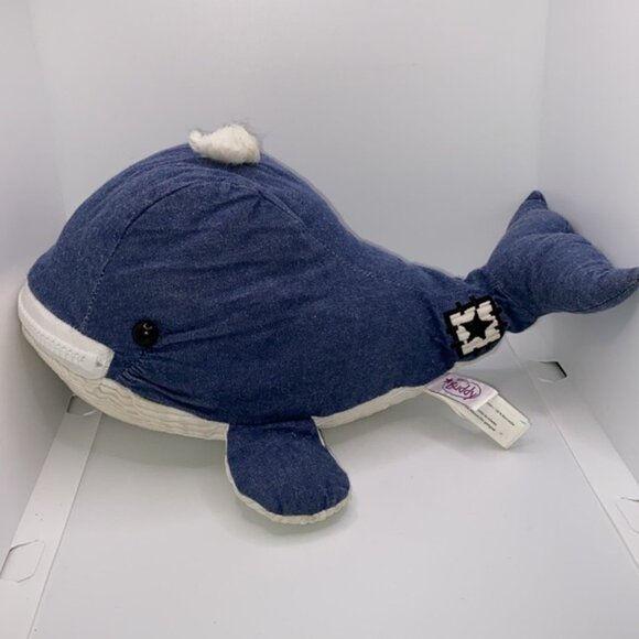 Retired Scentsy Buddy Benny Blue Whale Plush Stuffed Animal Nautical Marine 14” - Picture 2 of 15